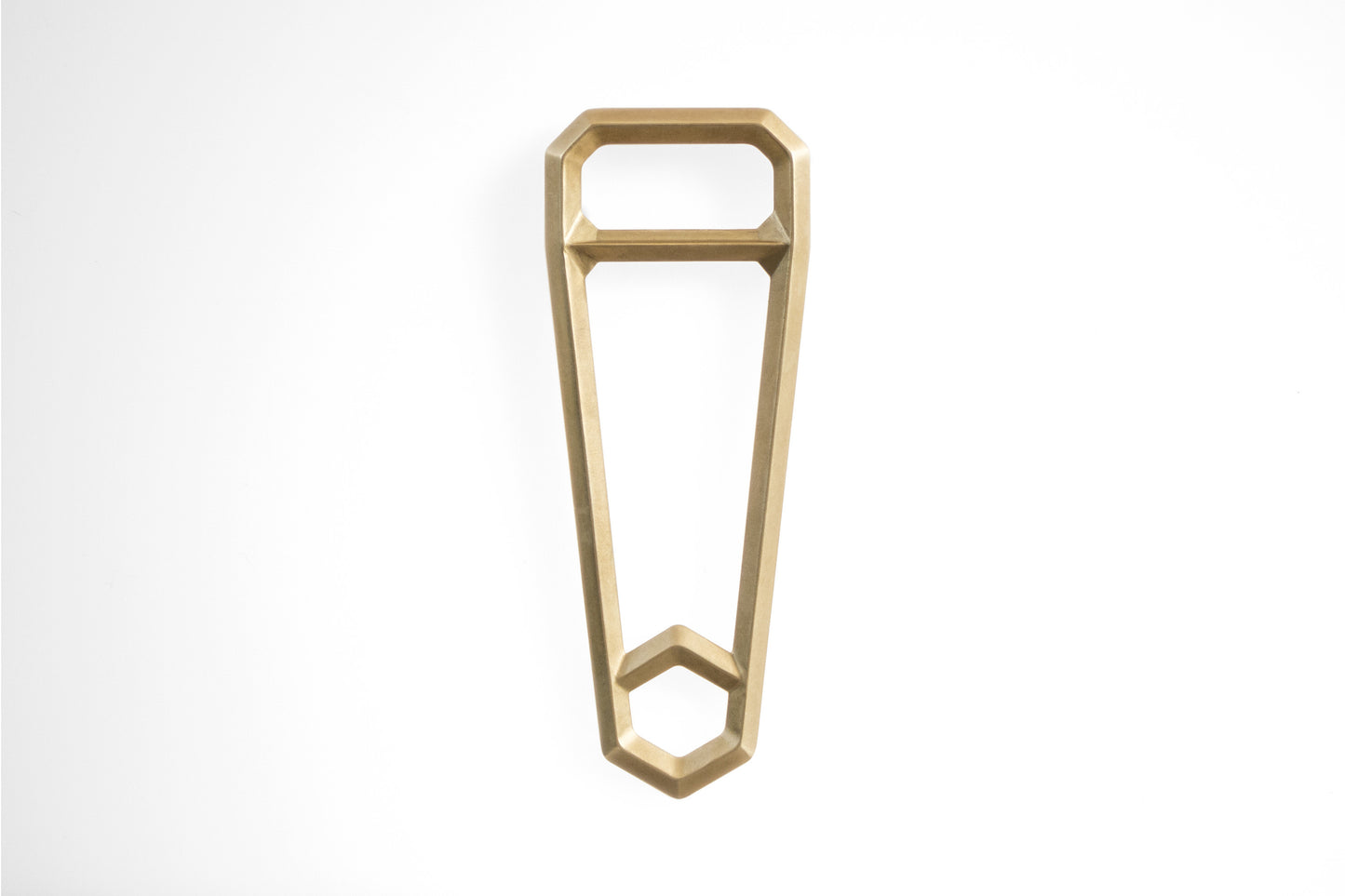 Leverage Bottle Opener – Satin Brass